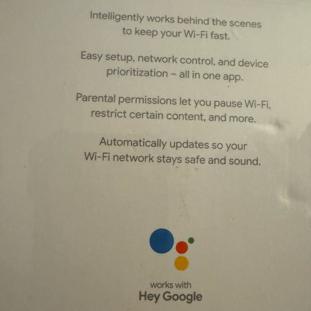 Google Wi-Fi Mesh Network System Router AC1200 Point 3-pack - Picture 2 of 3